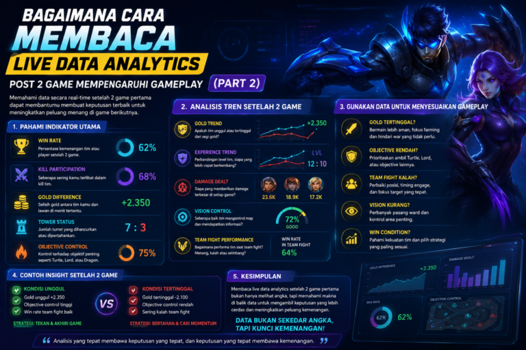 Bagaimana Cara Membaca Live Data Analytics Post 2 Game Mempengaruhi Gameplay (Part 2)