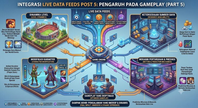 Bagaimana Integrasi live Data Feeds Post 5 dalam game Mempengaruhi Gameplay (Part 5)