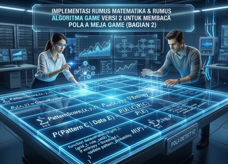 Implementasi Rumus Matematika & Rumus Algoritma Game Versi 2 untuk Membaca Pola Meja Game (Bagian 2)