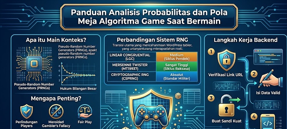 Panduan Analisis Probabilitas dan Pola Meja Algoritma Game Saat Bermain