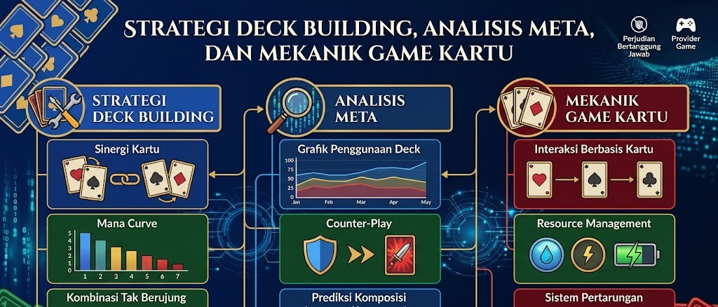 Strategi Deck Building, Analisis Meta, dan Mekanik Game Kartu
