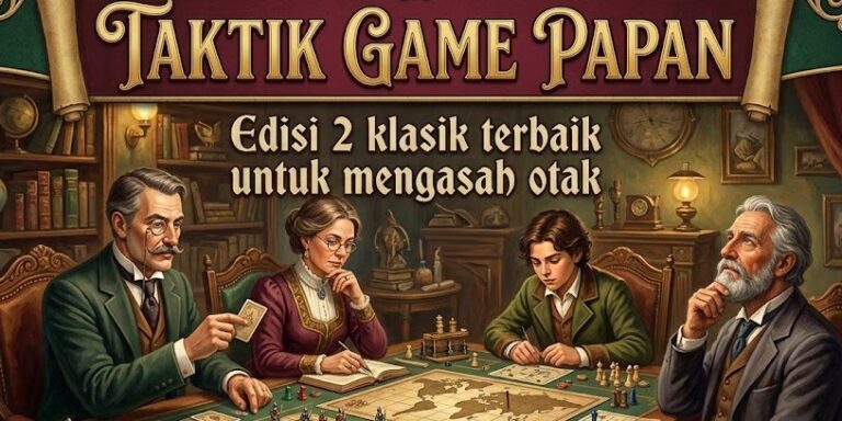 Taktik Game Papan Edisi 2 klasik terbaik untuk mengasah otak