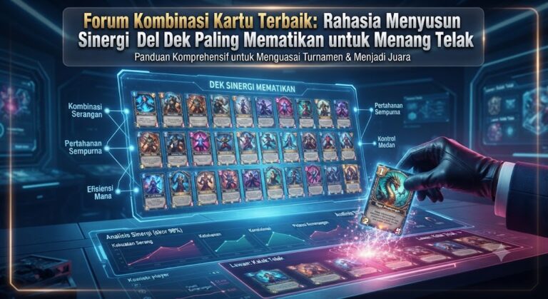 Forum Kombinasi Kartu Terbaik: Rahasia Menyusun Sinergi Dek Paling Mematikan untuk Menang Telak