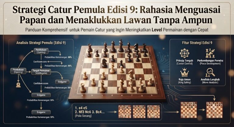 Strategi Catur Pemula Edisi 9: Rahasia Menguasai Papan dan Menaklukkan Lawan Tanpa Ampun