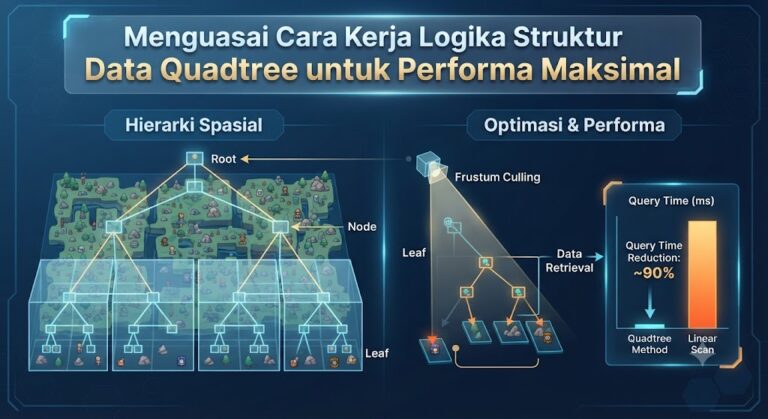 Menguasai Cara Kerja Logika Struktur Data Quadtree untuk Performa Maksimal
