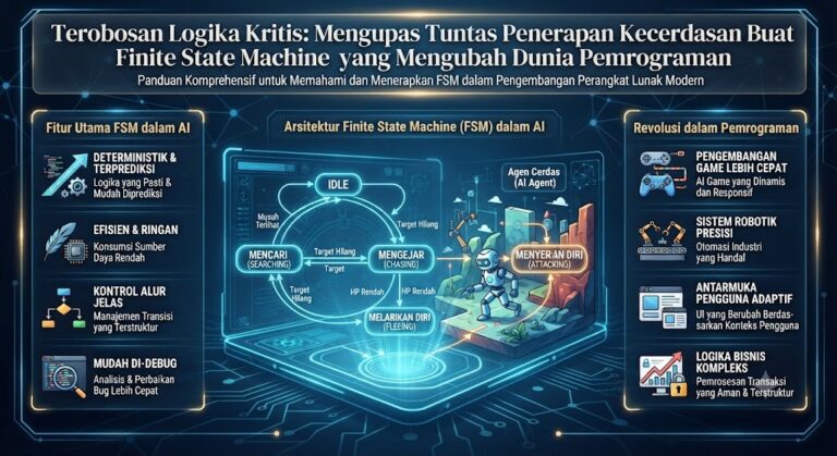 Terobosan Logika Kritis: Mengupas Tuntas Penerapan Kecerdasan Buatan Finite State Machine yang Mengubah Dunia Pemrograman