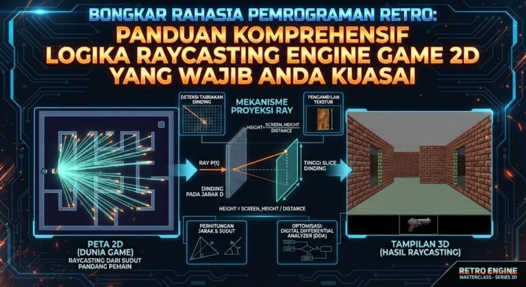 Bongkar Rahasia Pemrograman Retro: Panduan Komprehensif logika raycasting engine game 2d yang Wajib Anda Kuasai