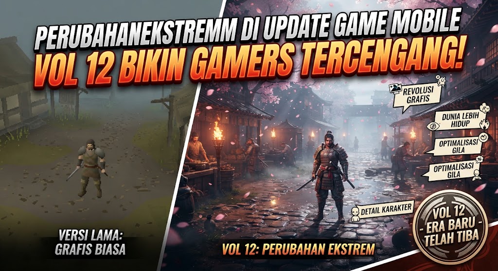 Perubahan Ekstrem di Update Game Mobile Vol 12 Bikin Gamers Tercengang