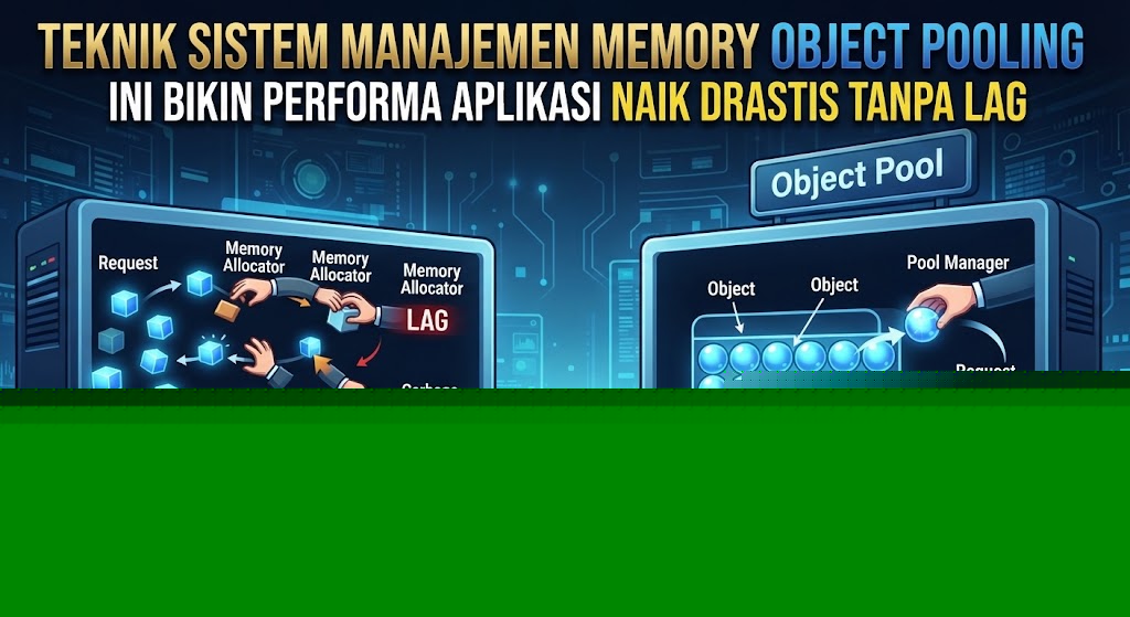 Teknik sistem manajemen memory object pooling Ini Bikin Performa Aplikasi Naik Drastis Tanpa Lag