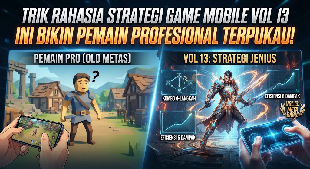 Trik Rahasia Strategi Game Mobile Vol 13 Ini Bikin Pemain Profesional Terpukau