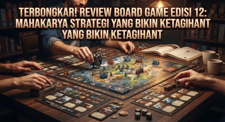 Terbongkar! Review Board Game Edisi 12: Mahakarya Strategi yang Bikin Ketagihan