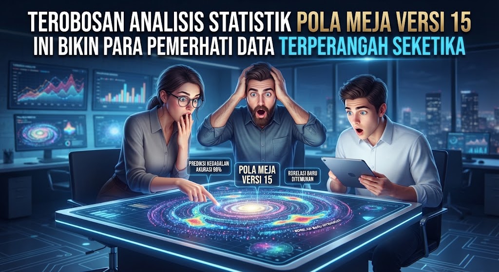 Terobosan Analisis Statistik Pola Meja Versi 15 Ini Bikin Para Pemerhati Data Terperangah Seketika
