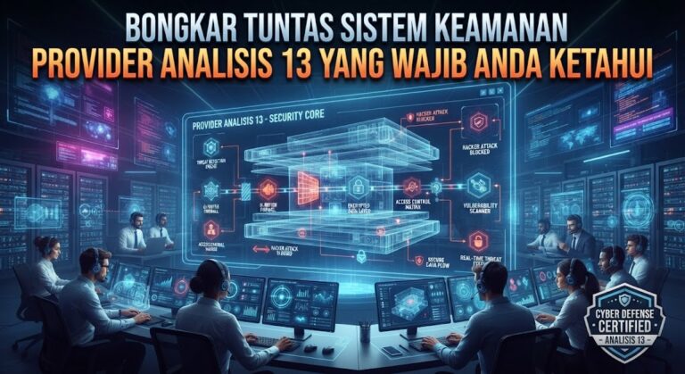 Bongkar Tuntas Sistem Keamanan Provider Analisis 13 yang Wajib Anda Ketahui