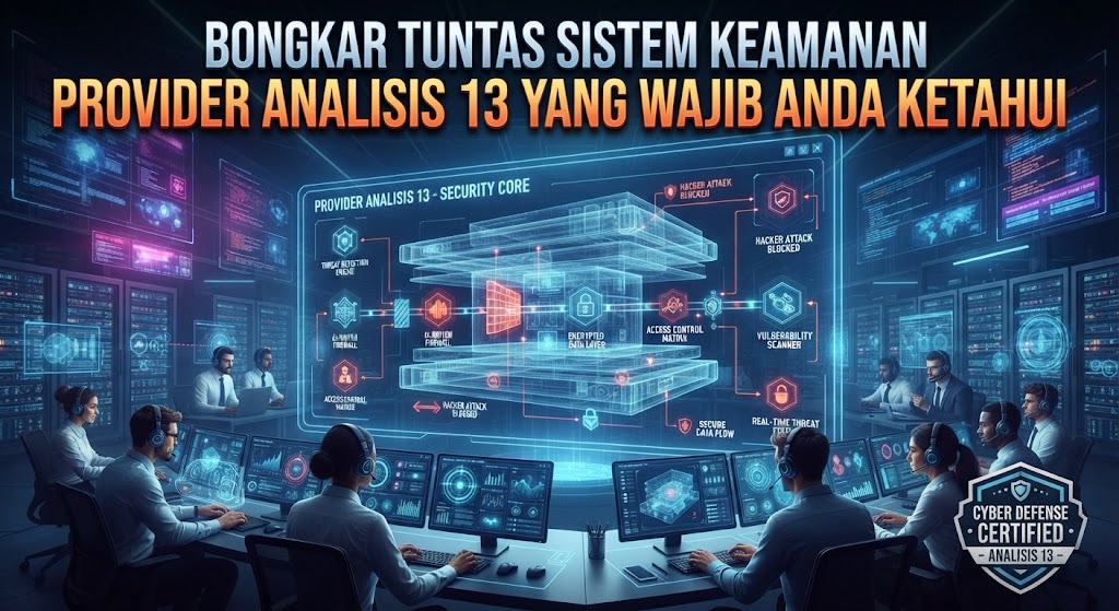 Bongkar Tuntas Sistem Keamanan Provider Analisis 13 yang Wajib Anda Ketahui