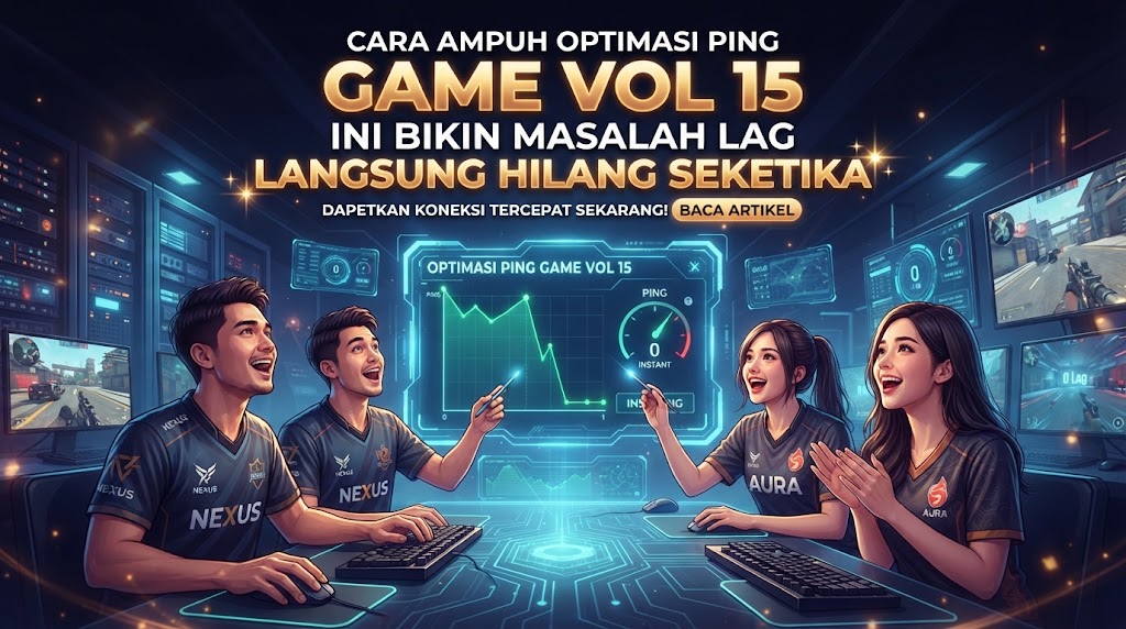 Cara Ampuh Optimasi Ping Game Vol 15 Ini Bikin Masalah Lag Langsung Hilang Seketika